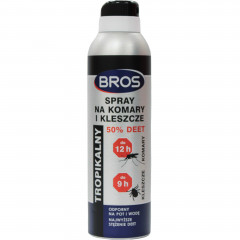Spray bros na komary i kleszcze 50% deet 