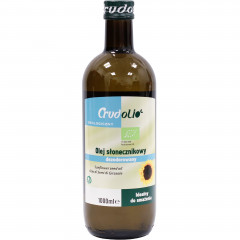 Olej słonecznikowy Crudolio Bio do smażenia 1l 