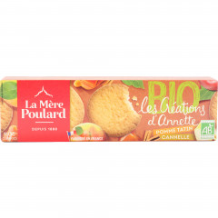 Ciasteczka mere poulard bio galettes szarlotka cynamonowe 110g 