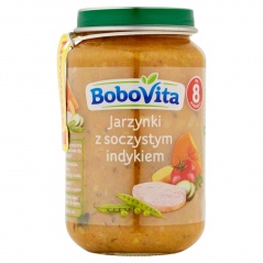 Obiadek jarzynki z soczystym indykiem 