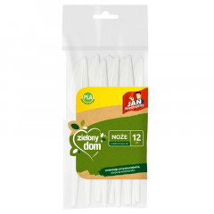 Noże plastikowe zielony dom 