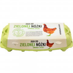 Jaja zielononóżki kuropatwianej kl.m/10szt. 