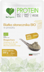 Białko Beorganic słonecznika Bio w proszku 