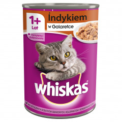 WHISKAS Z INDYKIEM 400G