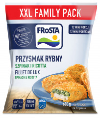 FRoSTA Przysmak rybny z fileta szpinak i ricotta 600 g