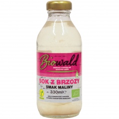 Sok z brzozy smak maliny 