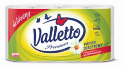 Papier toaletowy Valletto 3w rumiankowy 8szt 