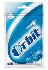 Orbit Peppermint 25 drażetek/35g