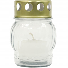 Znicz Bispol w001a biały 10h 10cm 