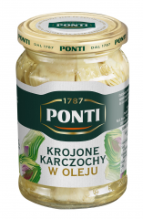 Karczochy krojone w oleju 280g