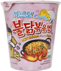 Danie Buldak Ramen Hot Kurczak Carbonara CUP 80g  Samyang
