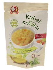 Kubek pełen smaku ogórkowa 