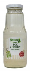 Sok z brzozy z aloesem 