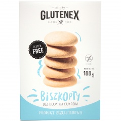 Biszkopty bezglutenowe bez dodatku cukru 