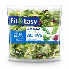 Mieszanka sałat Fit&Easy Active z rukolą 