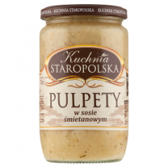 Kuchnia staropolska pulpety w sosie śmietanowym graal 