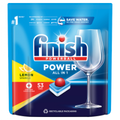 FINISH Tabletki do zmywarki Power All-in-1 53 lemon