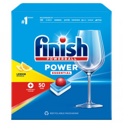 FINISH Tabletki do zmywarki Power Essential 50 lemon