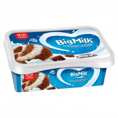 Big Milk Lody o smaku czekolady 1000ml