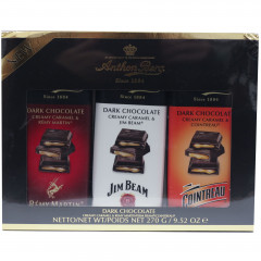 Czekolada Anthon berg dark collection nadzienie likierowe mix 3x90g 