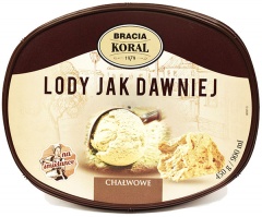Lody jak dawniej chałwowe 