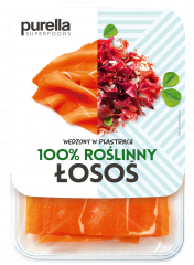 Łosoś Purella roślinny wędzony 