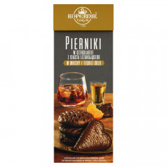 Pierniki Kopernik z ciasta leżakującego w whisky/tequili gold 