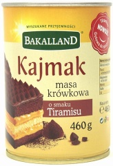 Masa krówkowa o smaku tiramisu 460G Bakalland