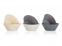 Foremki do muffinek banquet silikonowe 6szt 