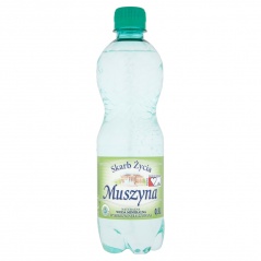 Woda mineralna gazowana Skarb Życia muszyna 