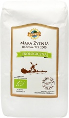 Mąka żytnia razowa typ 2000 eko Symbio