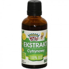 Ekstrakt Royal Brand ze skórki cytrynowej bio 