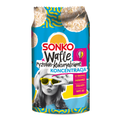 Sonko. Wafle ryżowo-kukurydziane "Koncentracja" 85g