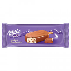 Lody Milka chocolate-vanilla na patyku 