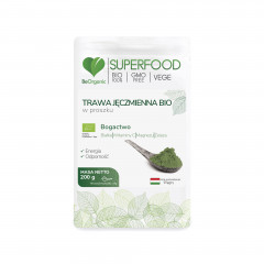 Trawa Beorganic superfood Bio jęczmienna w proszku 