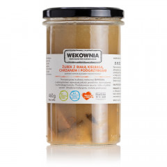 Zupa Wekownia żurek z kiełbasą białą chrzanem i podgrzybkami 460 g 