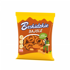 Bajgle Beskidzkie o smaku masła orzechowego 