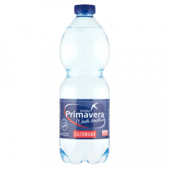 Woda gaz Primavera źródlana 500ml + kaucja 50 gr 