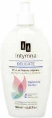 Aa intymna płyn do higieny intymnej delicate dozownik 