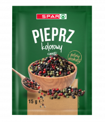 Przyprawa Spar pieprz kolorowy ziarnisty 15g 