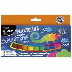 Plastelina kidea 12 kolorów 