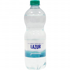 Woda gaz Lazur żródlana 500ml + kaucja 50 gr 