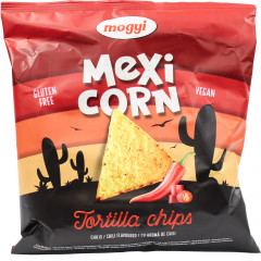 Nachos Mogyi Mexi Corn smak chilli 