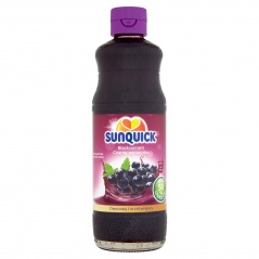 Sunquick koncentrat napoju czarna porzeczka 580 ml