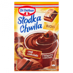Dr. Oetker Slodka Chwila Budyń czekoladowy 45g Nowa receptura