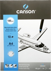 Blok canso biały a4 
