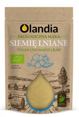 Siemie lniane olandia eko mielone mąka 