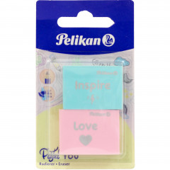 Pelikan gumka Pastell you (2) różne kolory blister
