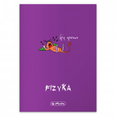 Zeszyt Herlitz ECOPP PRZ Fizyka A5 60k kratka z marginesem