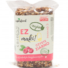 Chleb bez mąki vegan z żurawiną 